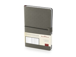 Ежедневник А5 недатированный «Bravo», серый