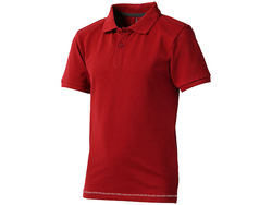 Рубашка поло "Calgary" детская, красный/белый