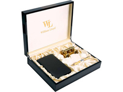 Набор William Lloyd : лорнет, ручка роллер, трэвел-портмоне на молнии