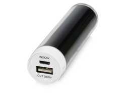 Портативное зарядное устройство "Тианж", 2200 mAh, черный