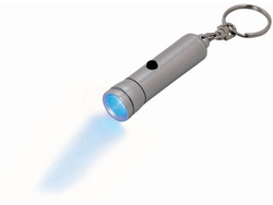 Брелок-фонарик "Antares", серебристый