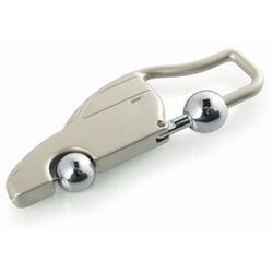 Брелок "Автомобиль"; 6,7х2,4х0,6 см; металл; лазерная гравировка