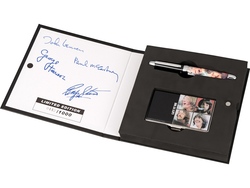 Набор The Beatles "LET IT BE": визитница, ручка роллер