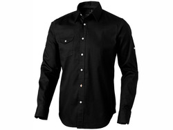 Рубашка "Nunavut" мужская с длинным рукавом, черный