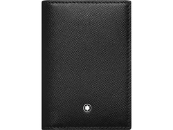 Визитница с угловым отделением Sartorial. Montblanc, черный/индиго