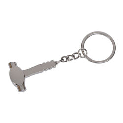 Брелок "Молоток", 3,2х4,5х0,7см,металл