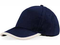 Бейсболка "Carve", темно-синий