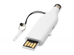 Флешка-стилус USB 2.0 на 4 Gb, белый