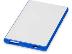 Портативное зарядное устройство "Slim Credit Card", ярко-синий