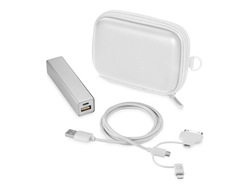 Комплект для зарядки "Volt", мощность 2200 mAh, белый