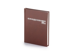 Ежедневник недатированный А6 «Бумвинил», коричневый