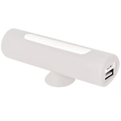 Универсальное зарядное устройство "Support" (2200 мАh),9,5х2,5см, пластик,силикон