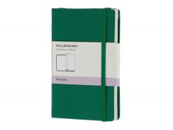 Папка Moleskine Portfolio (с кармашками), Pocket (9х14см), зеленый