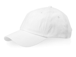 Бейсболка "Apex" 6-ти панельная, белый