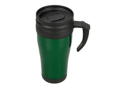 Кружка с термоизоляцией "Silence" 350мл, зеленый