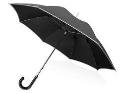 Зонт трость "Ривер", механический 23", черный