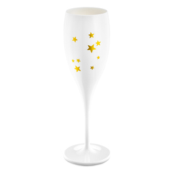 Бокал для шампанского stars, белый