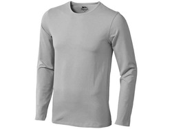 Футболка мужская с длинным рукавом, серый