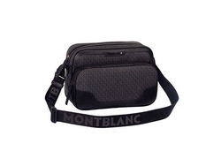 Сумка для фотоаппарата. Montblanc, серый/черный