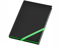 Блокнот А6 "Travers Junior", черный/зеленый