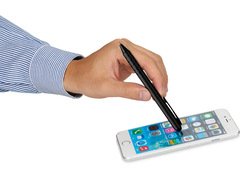 Ручка-стилус шариковая "Fiber", черный