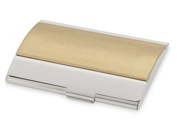 Визитница «Виктория», золотистый/серебристый