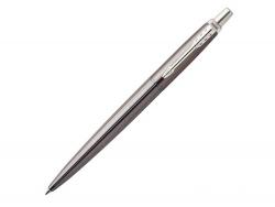 Шариковая ручка Parker Jotter Premium, Oxford Grey Pinstripe CT, серый