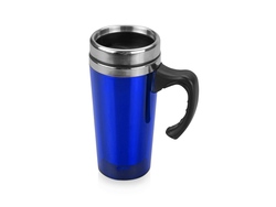 Кружка с термоизоляцией "Гляссе" 500мл, синий