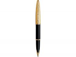 Ручка перьевая Waterman модель Carene Essential Black and Gold GT в футляре