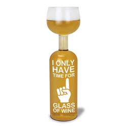 Бокал only time for one glass 750 мл