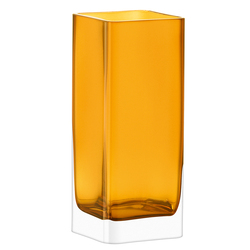 Ваза прямоугольная modular 25 x 10 x 10 см охра