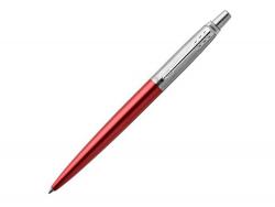 Шариковая ручка Parker Jotter Essential, Kensington Red CT, красный/серебристый