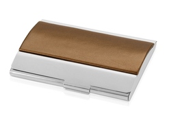 Визитница «Виктория», бронзовый/серебристый